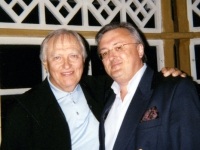 Saulius Sondeckis (conductor Lithuanian Chamber Orchestra) and Eddy Vanoosthuyse