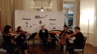 Concert in de Residentie van de Belgische Ambassadeur in Bangkok/Thailand  (Bangkok String Quartet)