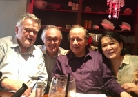 Met Karl leister, Charles Neidich en Ayako Oshima